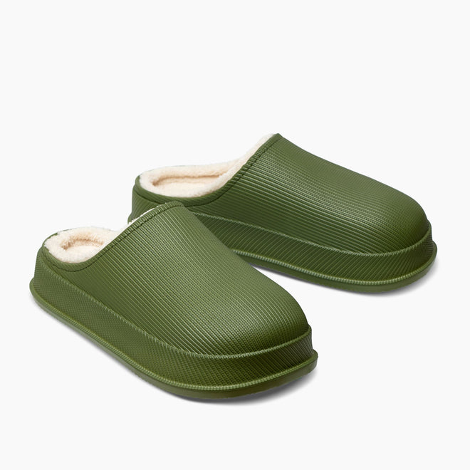Cloud Slides - Cozy Fur-Lined Clogs