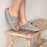 Cloud Slides - Cushioned EVA Sandals with Adjustable Buckles