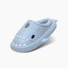 Cloud Sharks - Kids Warm Fur-Lined Slides