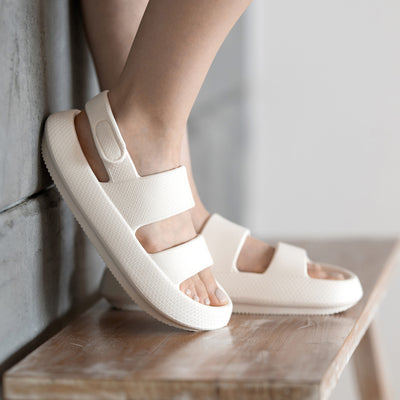 Cloud Slides - Men's Sandals with Velcro Strap