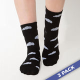 Cloud Slides - 3 Pairs Socks