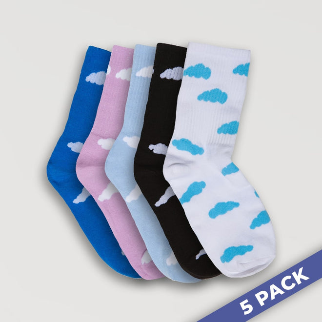 Cloud Slides - Strømper Multicolor 5-Pak