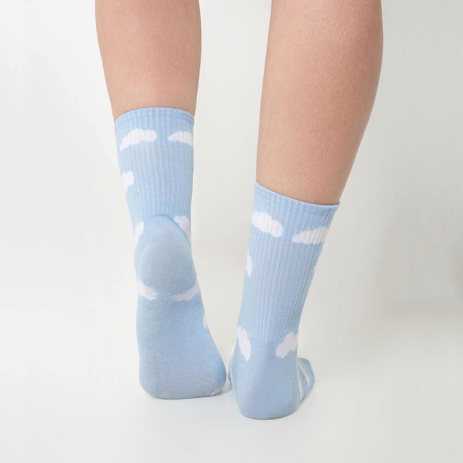 Cloud Slides - 3 Pairs Socks
