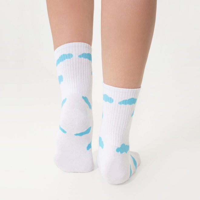 Cloud Slides - 3 Pairs Socks